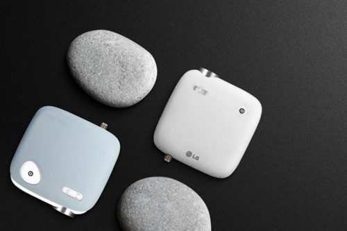 LG发布Minibeam微型投影机 本月上市（组图）