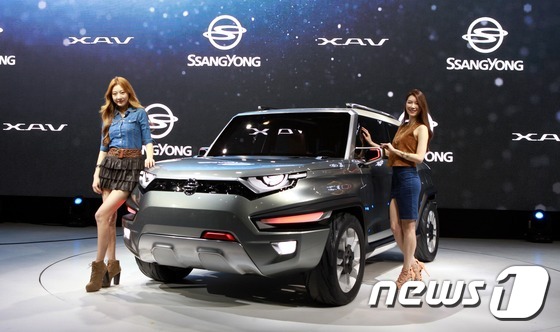 2015首尔车展今日开幕 双龙SUV概念车XAV全球首发【组图】