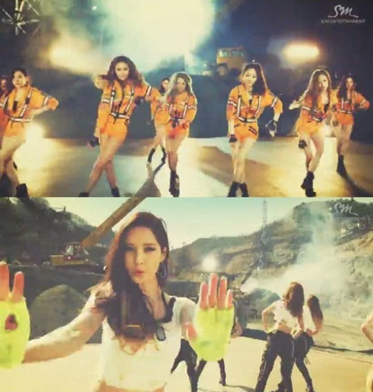 少女时代最新单曲预告片公开 性感指数爆棚【组图】