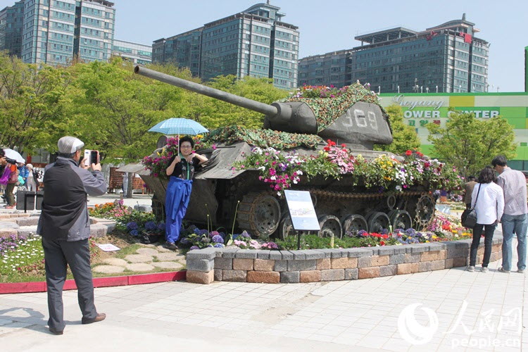 韩国高阳举办国际花卉博览会 亿朵鲜花齐聚盛宴