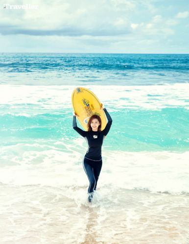 裴勇俊未婚妻朴秀珍海量美照 颜值高身材赞【组图】