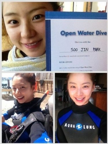 裴勇俊未婚妻朴秀珍海量美照 颜值高身材赞【组图】