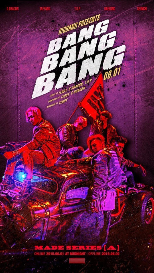 bigbang新曲风格多变 权志龙T.O参与词曲创作【组图】