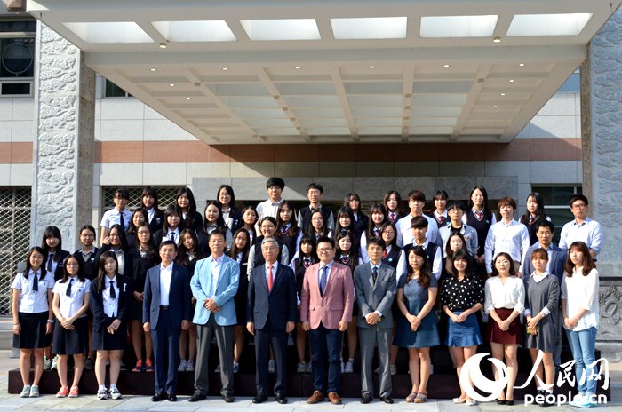 中国驻韩国大使馆首次举办韩国青年学生开放日活动【组图】
