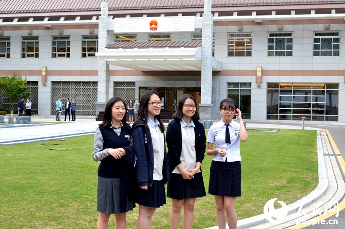 中国驻韩国大使馆首次举办韩国青年学生开放日