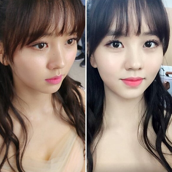 少女时代范冰冰IU杨幂AngelaBaby 中韩女星自拍照谁更美【组图】