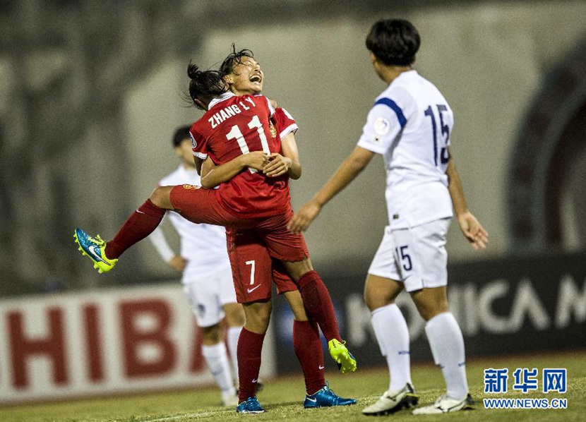亚足联U16女足锦标赛：中国平韩国【高清组图】