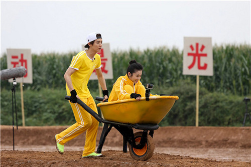 奔跑中的小鹿！ 鹿晗《跑男3》精彩镜头抢先看（组图）