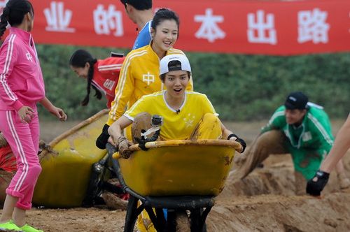 奔跑中的小鹿！ 鹿晗《跑男3》精彩镜头抢先看（组图）