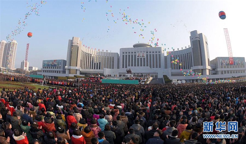 朝鲜万景台学生少年宫改建工程竣工（高清）