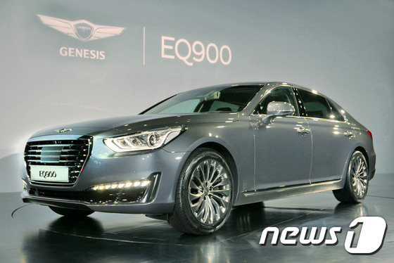 现代Genesis顶级轿车EQ900面世 预定量已超万辆【组图】