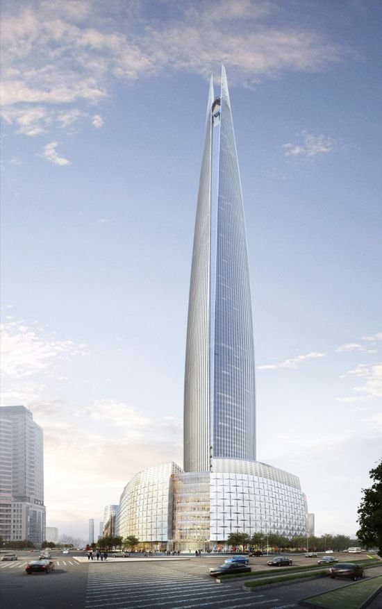 全球十大新建摩天楼 乐天世界大厦排第三【组图】