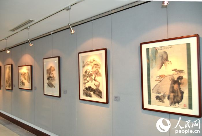 “翁长江中国写意画展及小讲堂”在首尔中国文化中心隆重开幕【组图】