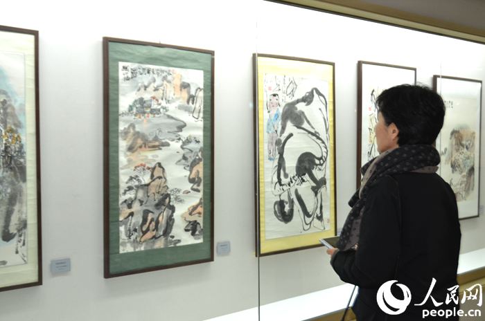 “翁长江中国写意画展及小讲堂”在首尔中国文化中心隆重开幕【组图】
