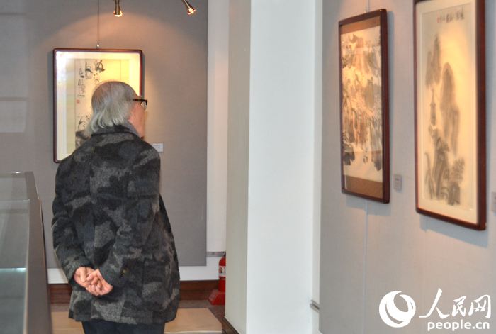 “翁长江中国写意画展及小讲堂”在首尔中国文化中心隆重开幕【组图】