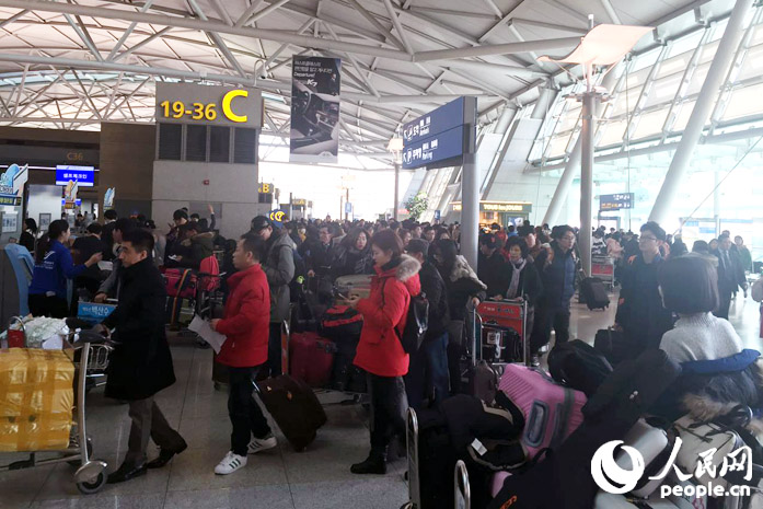  韩国春运：七成国民在路上
