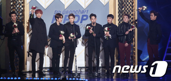 “Gaon Chart K-POP ”颁奖典礼汇总 bigbang成为五冠王【组图】