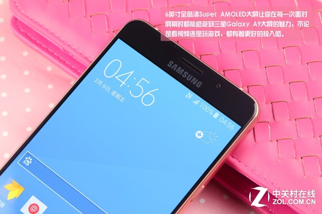 突破性外观设计 粉色三星Galaxy A9图赏【组图】