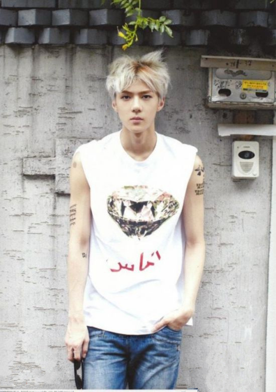 bigbang权志龙吴亦凡EXO金希澈 盘点hold住银发的中韩明星【组图】