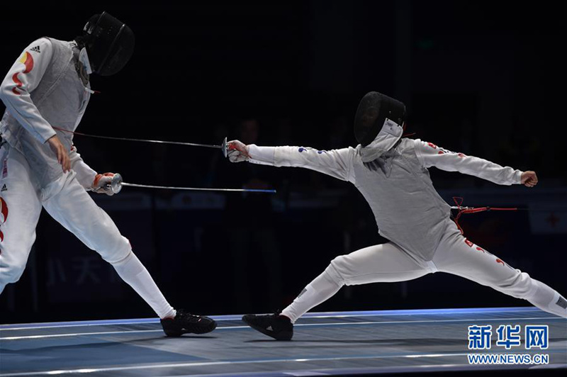 亚洲锦标赛：韩国男子花剑队夺得金牌（图）