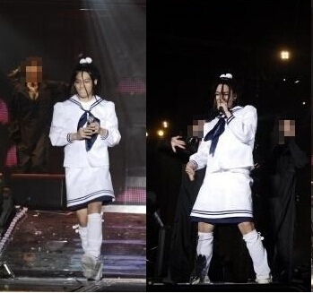 谁更美？权志龙李敏镐李光洙霍建华罗志祥 中韩男星女装扮相PK【组图】