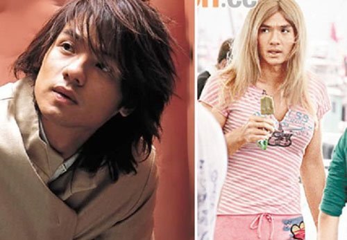 谁更美？权志龙李敏镐李光洙霍建华罗志祥 中韩男星女装扮相PK【组图】
