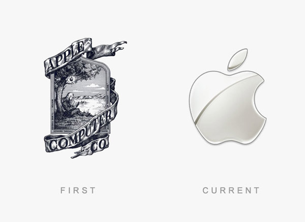 三星苹果佳能……盘点20大品牌Logo的“前世今生”【组图】