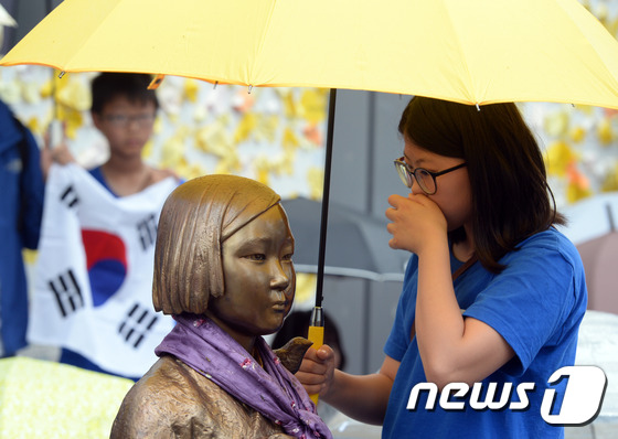韩慰安妇团体举行第1235次“周三集会” 要求日本正视历史【组图】