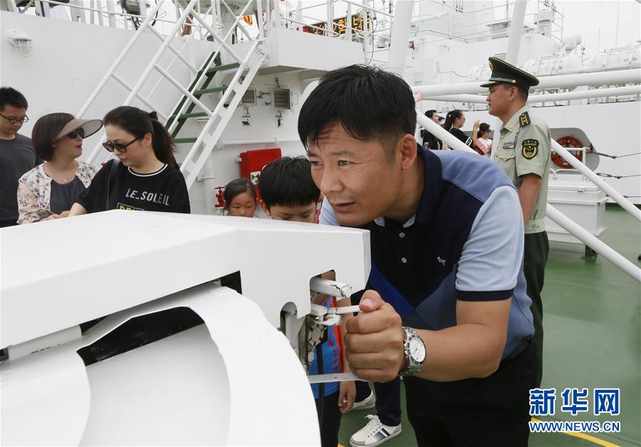 中国海警圆满完成首次出访（组图）