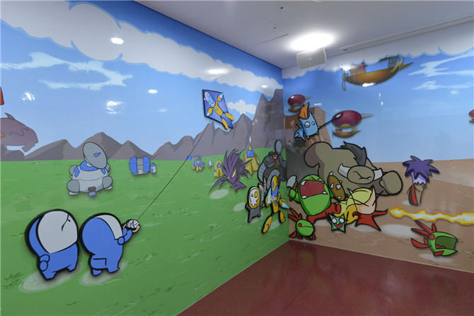暴雪为韩国儿童医院打造游戏主题房间（组图）
