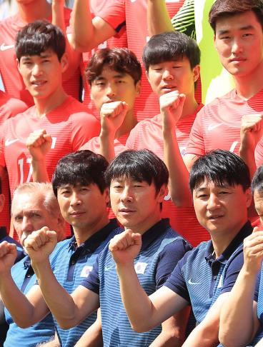 【里约奥运】韩国男足举行誓师大会 “太极军团”全力冲击奖牌