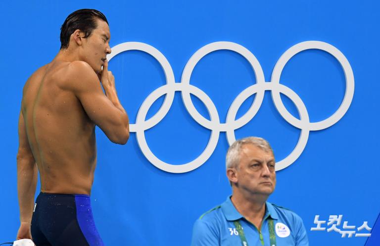【里约奥运】韩国游泳名将朴泰桓100米自预赛黯然出局 难掩失落