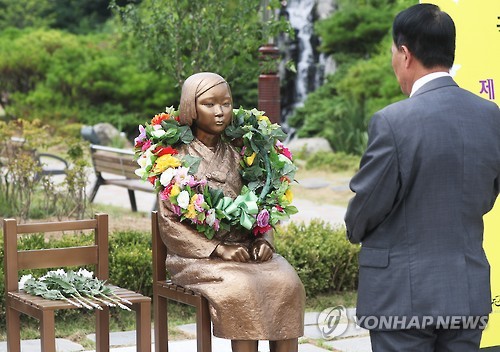 韩国新设慰安妇少女像 系国内第30座【组图】