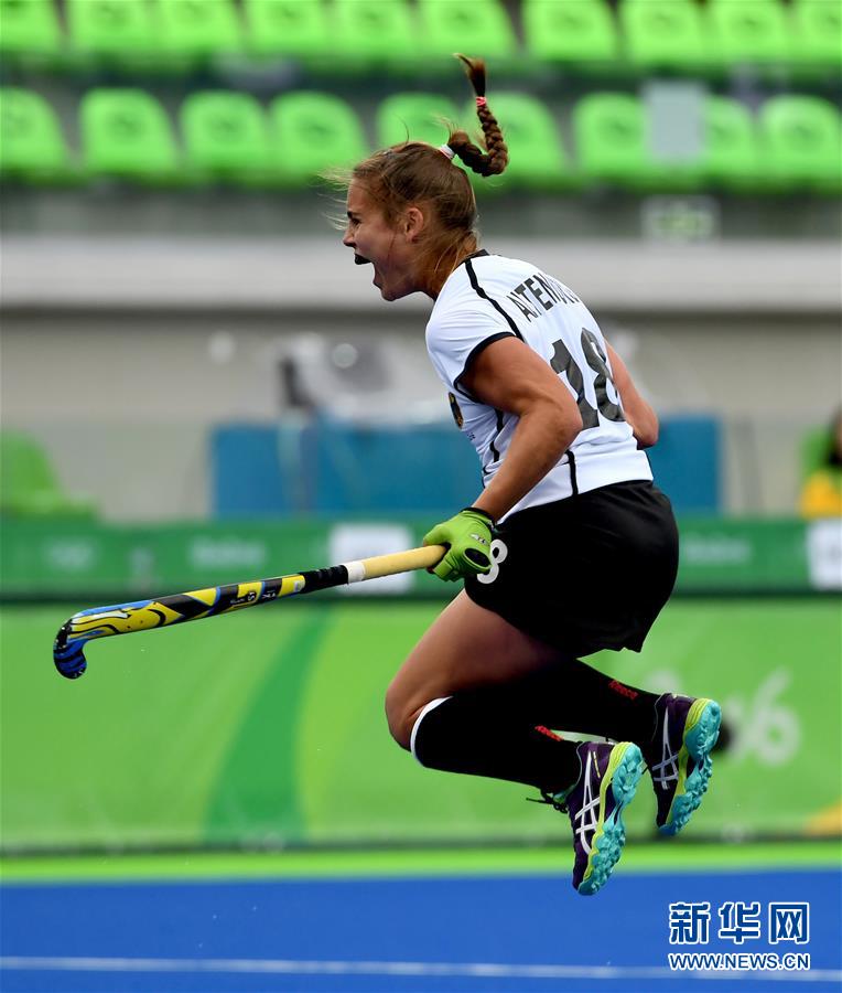 【里约奥运】女子曲棍球小组赛：韩国队负于德国队