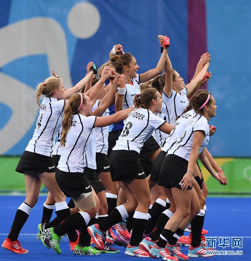 【里约奥运】女子曲棍球小组赛：韩国队负于德国队