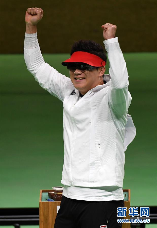 【里约奥运】男子50米手枪：韩国选手秦钟午夺冠
