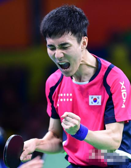 【里约奥运】乒乓球男团四分之一决赛--韩国队