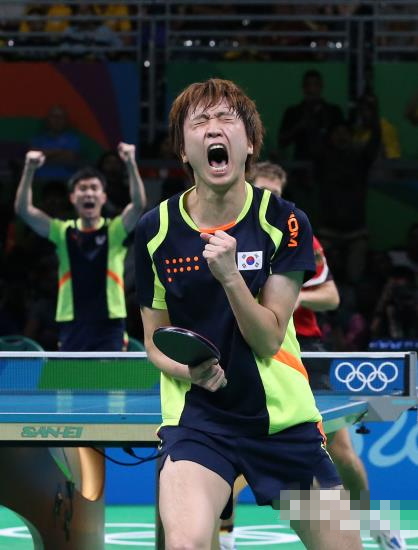 【里约奥运】乒乓球男团：韩国队憾负德国队 无缘铜牌