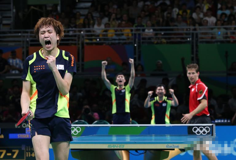 【里约奥运】乒乓球男团：韩国队憾负德国队 无缘铜牌