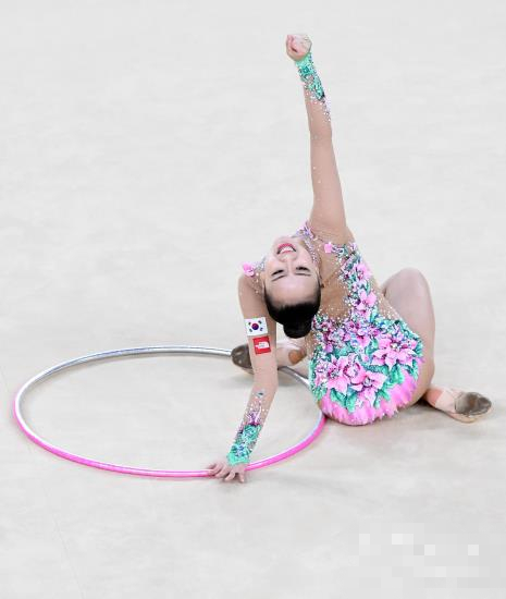 【里约奥运】艺术体操：韩国孙妍在第四憾失奖牌 泪洒赛场
