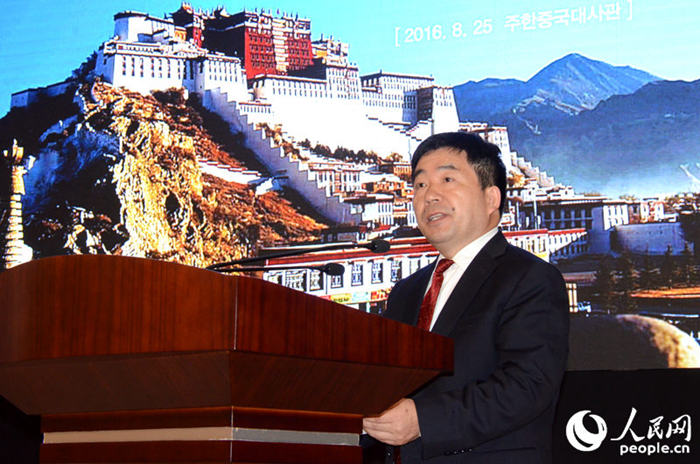 中国驻韩使馆举办“感受西藏”公众开放日活动