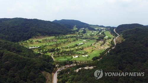 图为星州高尔夫球场。图片来源：韩联社