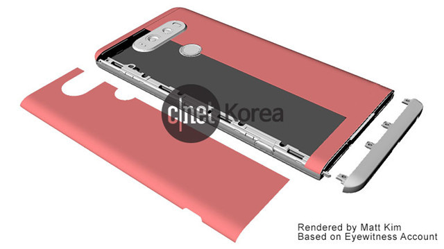 LG V20将发布：可直接拆卸电池+后盖开启方式特别