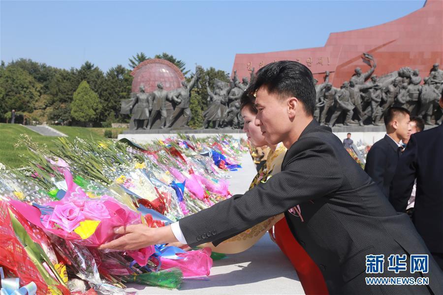 朝鲜庆祝劳动党成立71周年（组图）
