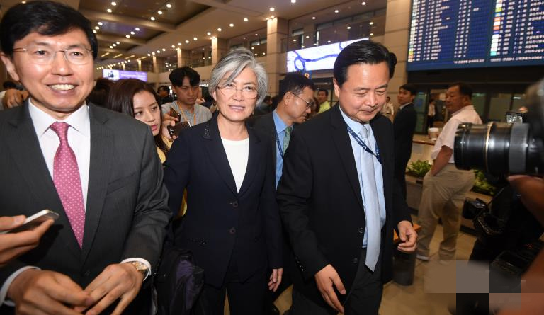 韓外長提名人康京和回國准備人事聽証 有望成韓國首位女外長【組圖】【2】