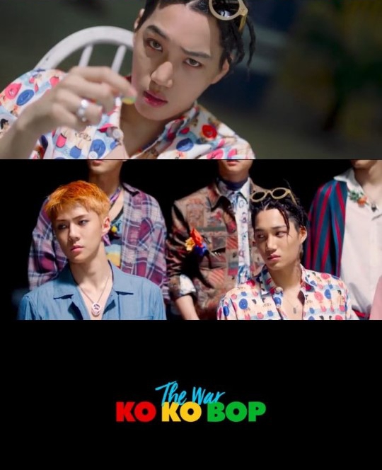 EXO��ר����The War������Ԥ��Ƭ KAI���ӷ�����������ͼ��