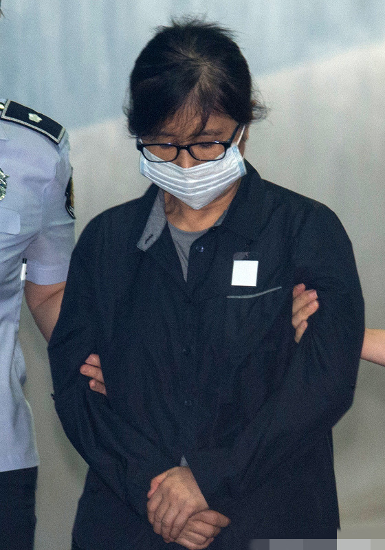 “親信門”主角崔順實7月25日再出庭受審。