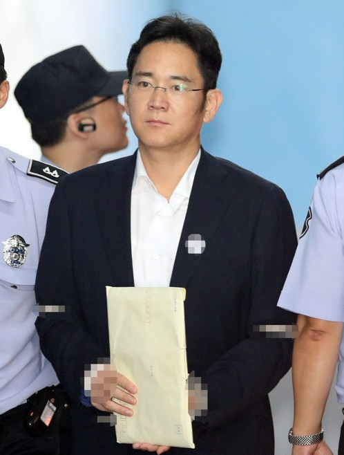 三星電子副會長李在镕7月25日出席庭審。