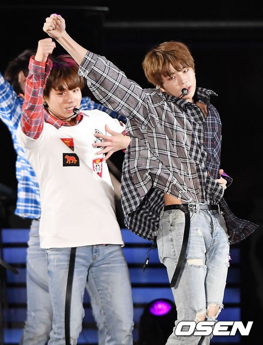WANNA ONE朴志訓、姜丹尼爾