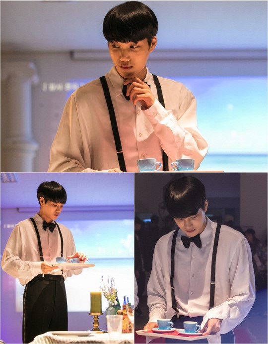 EXO成員KAI主演《Andante》劇照公開 變身帥氣服務生展反轉魅力(圖）